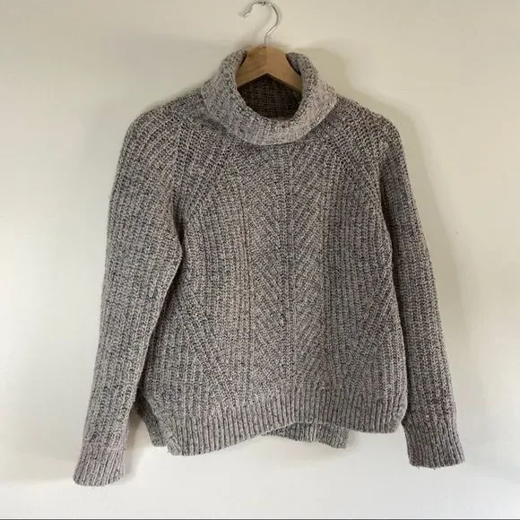 Madewell colorfleck ribbed turtleneck sweater - Picture 5 of 8